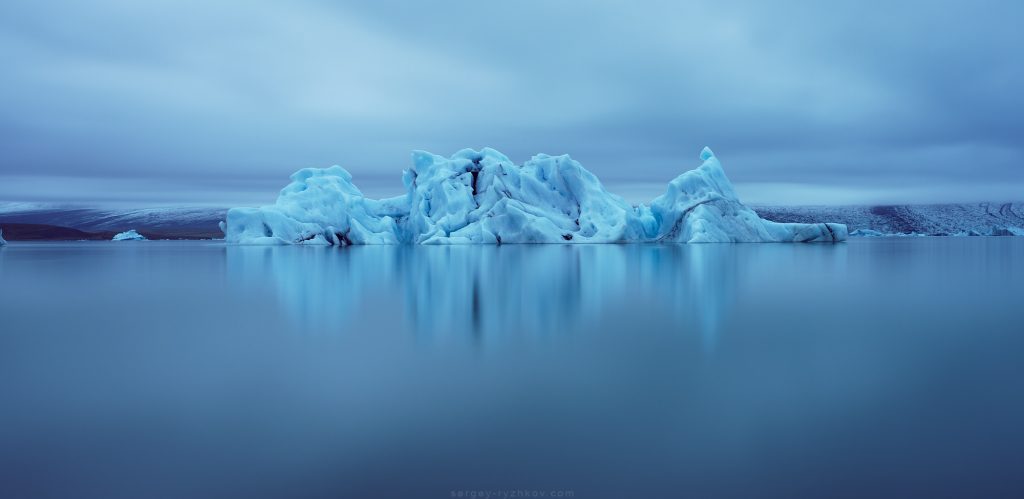 Iceberg in Jokulsarlon Glacier Lagoon, Iceland