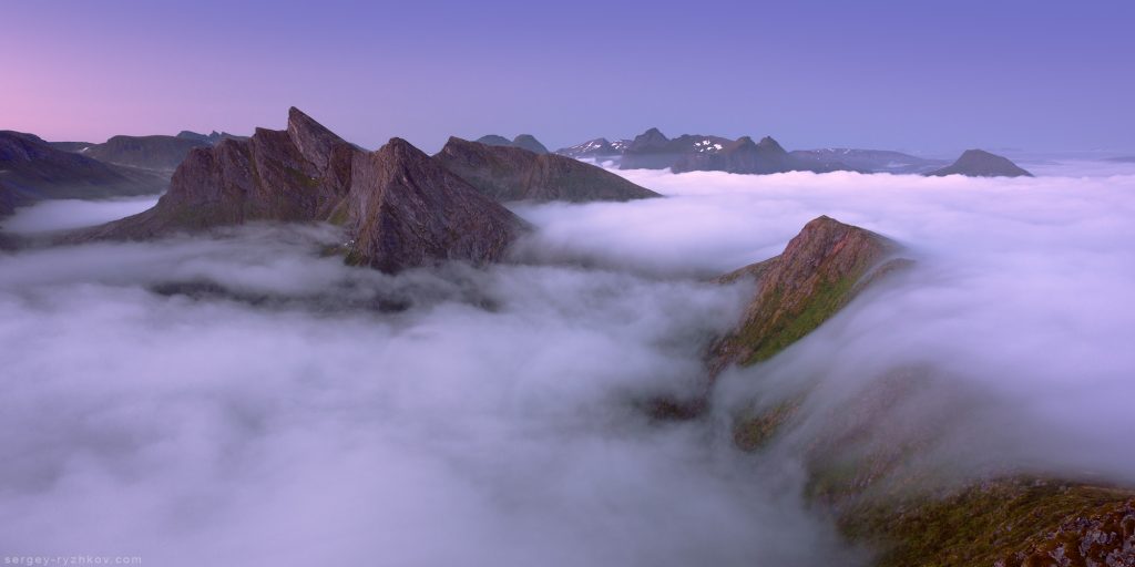 Туман на фьордах